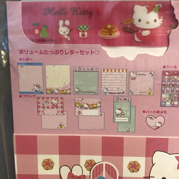 NWT Hello Kitty Sanrio Hello Kitty Letter set - Picture 3 of 4